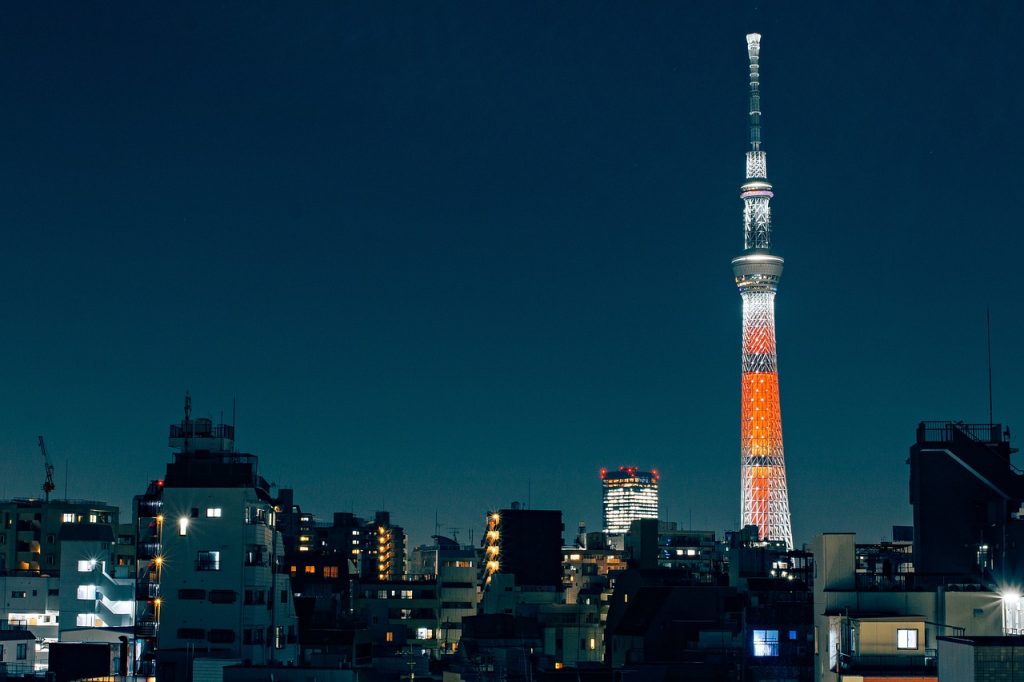 スカイツリー　建築　風景　街並み　日本