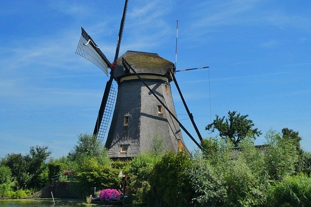 オランダ　世界遺産　風景　自然