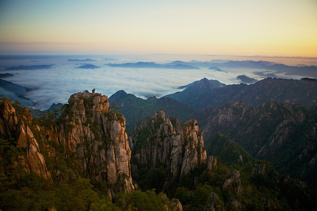 中国　世界遺産　自然　風景